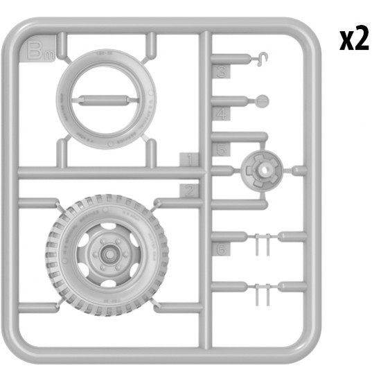 1/35 K-52 Trailer with Power Unit PE-95 1/35 K-52 Trailer with Power Unit PE-95