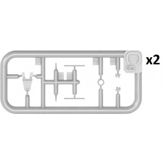 1/35 Sd.Kfz. 234/4 Schwerer Panzerspahwagen 7.5 cm [Interior Kit]