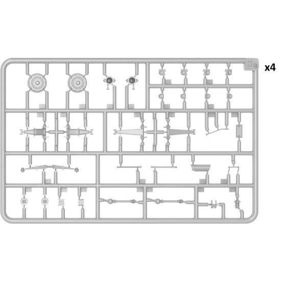 1/35 Sd.Kfz. 234/4 Schwerer Panzerspahwagen 7.5 cm [Interior Kit]