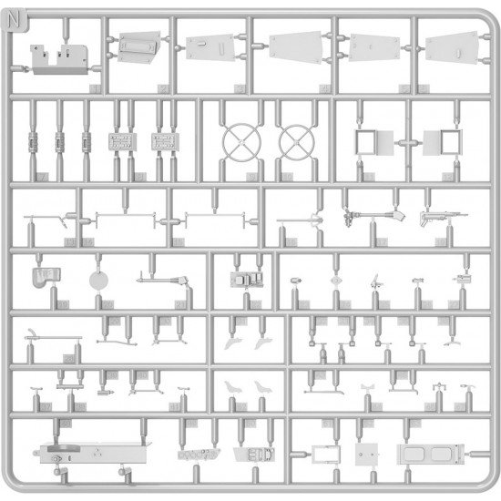 1/35 Sd.Kfz. 234/4 Schwerer Panzerspahwagen 7.5 cm [Interior Kit]