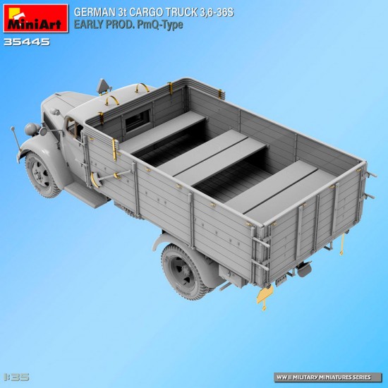1/35 German 3t Cargo Truck 3.6-36S Early Production PmQ-Type 1/35 German 3t Cargo Truck 3.6-36S Early Production PmQ-Type