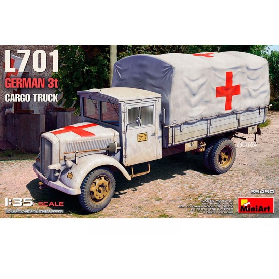 1/35 German L701 3T Cargo Truck 1/35 German L701 3T Cargo Truck