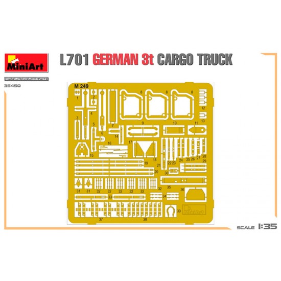 1/35 German L701 3T Cargo Truck 1/35 German L701 3T Cargo Truck