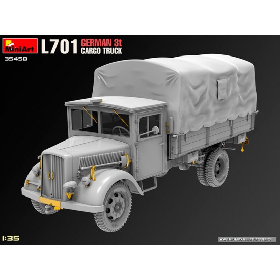 1/35 German L701 3T Cargo Truck 1/35 German L701 3T Cargo Truck