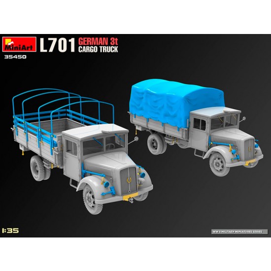 1/35 German L701 3T Cargo Truck 1/35 German L701 3T Cargo Truck