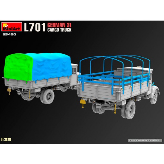 1/35 German L701 3T Cargo Truck 1/35 German L701 3T Cargo Truck