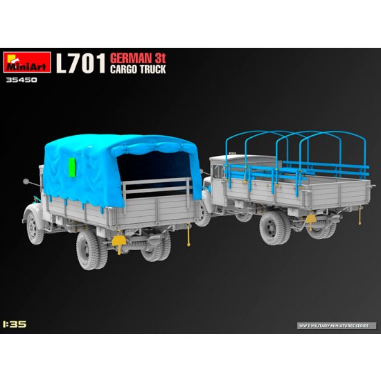 1/35 German L701 3T Cargo Truck 1/35 German L701 3T Cargo Truck