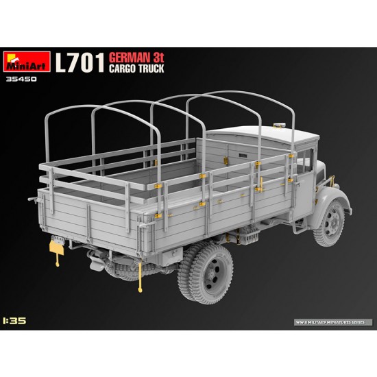 1/35 German L701 3T Cargo Truck 1/35 German L701 3T Cargo Truck