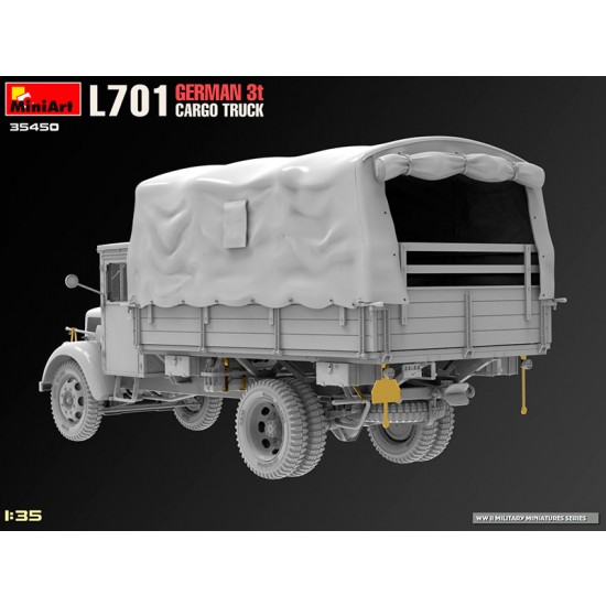 1/35 German L701 3T Cargo Truck 1/35 German L701 3T Cargo Truck