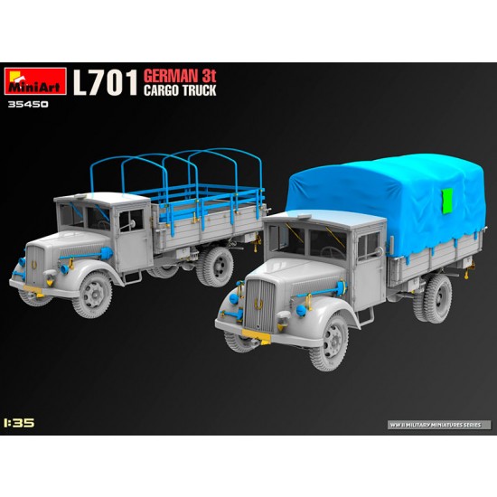 1/35 German L701 3T Cargo Truck 1/35 German L701 3T Cargo Truck