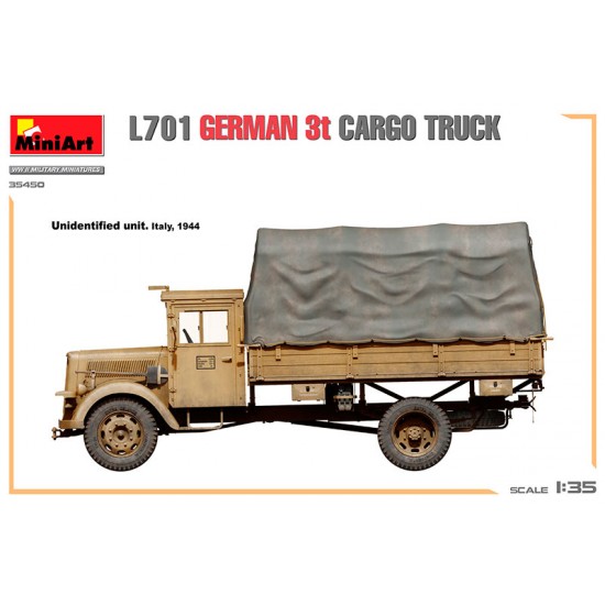 1/35 German L701 3T Cargo Truck 1/35 German L701 3T Cargo Truck
