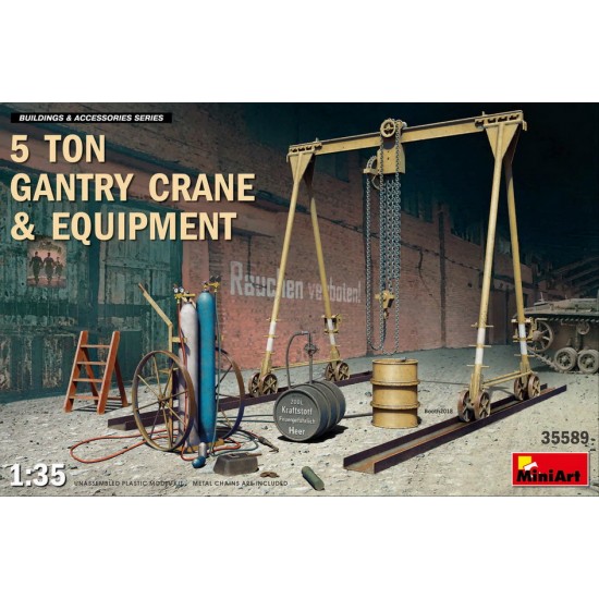 1/35 5 Ton Gantry Crane & Equipment 1/35 5 Ton Gantry Crane & Equipment