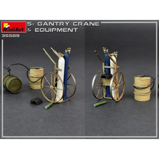 1/35 5 Ton Gantry Crane & Equipment 1/35 5 Ton Gantry Crane & Equipment