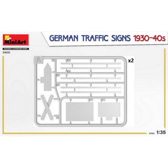 1/35 German Traffic Signs 1930-40 1/35 German Traffic Signs 1930-40