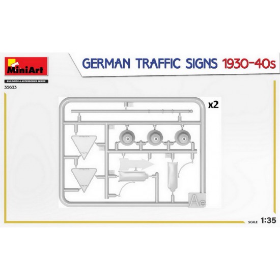 1/35 German Traffic Signs 1930-40 1/35 German Traffic Signs 1930-40