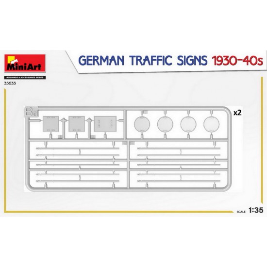 1/35 German Traffic Signs 1930-40 1/35 German Traffic Signs 1930-40