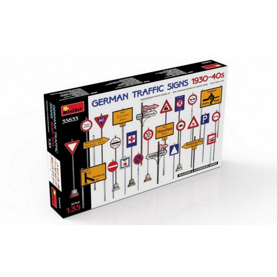 1/35 German Traffic Signs 1930-40 1/35 German Traffic Signs 1930-40