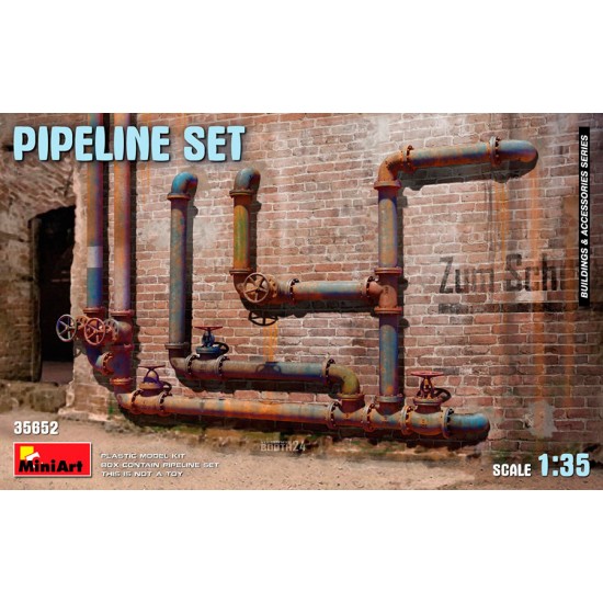 1/35 Pipeline Set for Dioramas and Building Scenes 1/35 Pipeline Set for Dioramas and Building Scenes