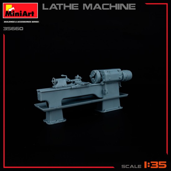 1/35 Industrial Lathe Machine 1/35 Industrial Lathe Machine