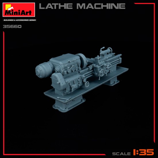 1/35 Industrial Lathe Machine 1/35 Industrial Lathe Machine