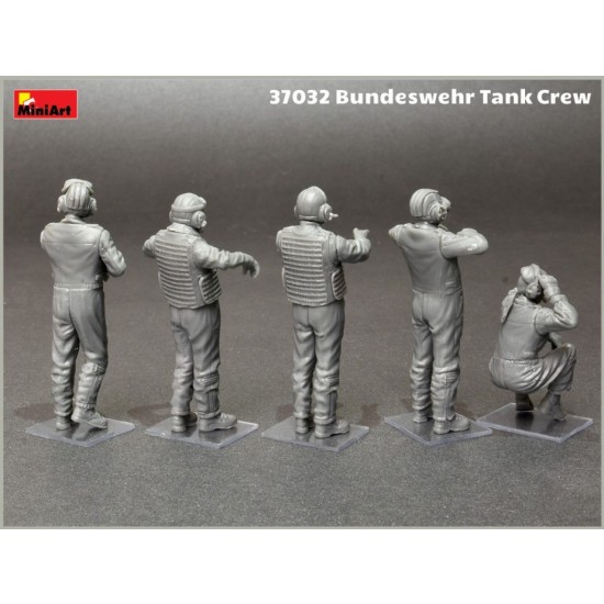 1/35 German Bundeswehr Tank Crews (5 figures)