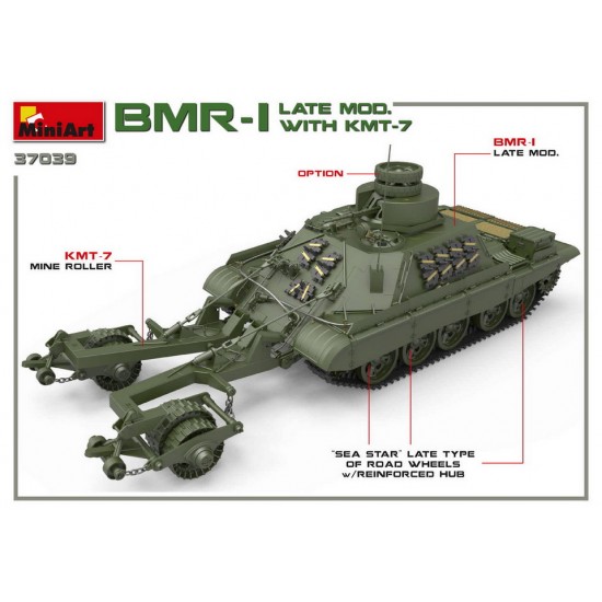 1/35 BMR-1 Late Mod. with KMT-7 1/35 BMR-1 Late Mod. with KMT-7