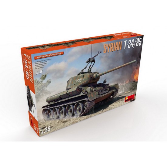 1/35 Syrian T-34/85 Medium Tank 1/35 Syrian T-34/85 Medium Tank