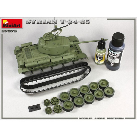 1/35 Syrian T-34/85 Medium Tank 1/35 Syrian T-34/85 Medium Tank