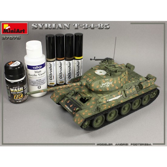 1/35 Syrian T-34/85 Medium Tank 1/35 Syrian T-34/85 Medium Tank