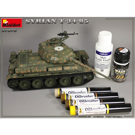 1/35 Syrian T-34/85 Medium Tank 1/35 Syrian T-34/85 Medium Tank