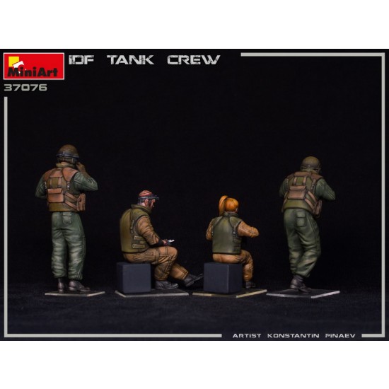 1/35 IDF Tank Crew (4 figures) 1/35 IDF Tank Crew (4 figures)