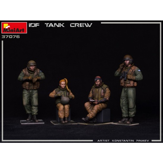 1/35 IDF Tank Crew (4 figures) 1/35 IDF Tank Crew (4 figures)