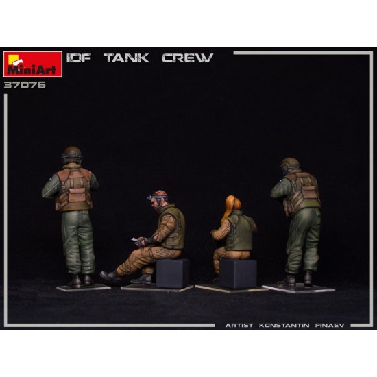 1/35 IDF Tank Crew (4 figures) 1/35 IDF Tank Crew (4 figures)