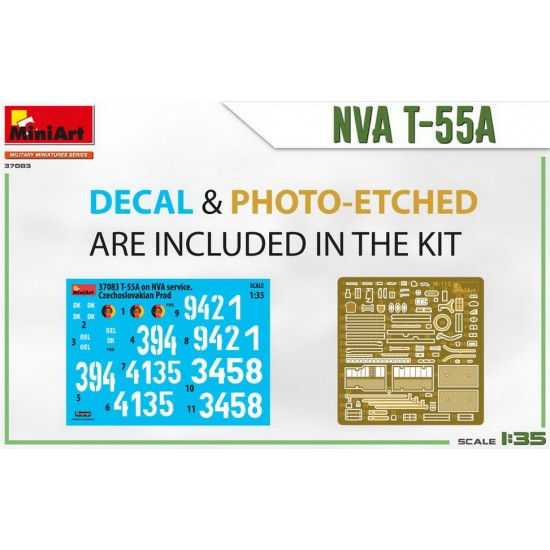 1/35 NVA T-55A Tank 1/35 NVA T-55A Tank