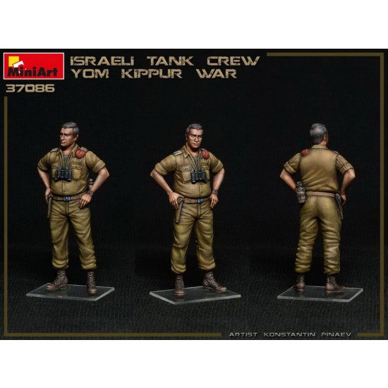 1/35 Israeli Tank Crew Yom Kippur War (4 figures) 1/35 Israeli Tank Crew Yom Kippur War (4 figures)