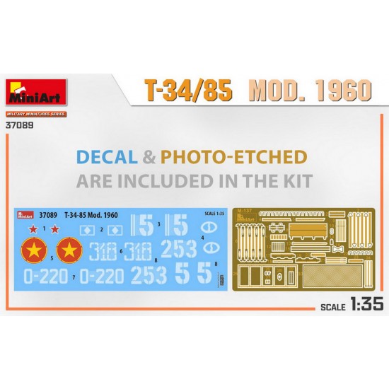 1/35 T-34-85 Mod. 1960 1/35 T-34-85 Mod. 1960