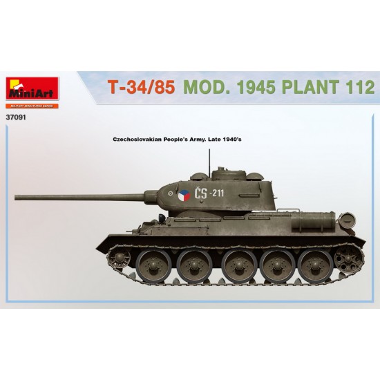 1/35 T-34/85 Mod. 1945. Plant 112 1/35 T-34/85 Mod. 1945. Plant 112