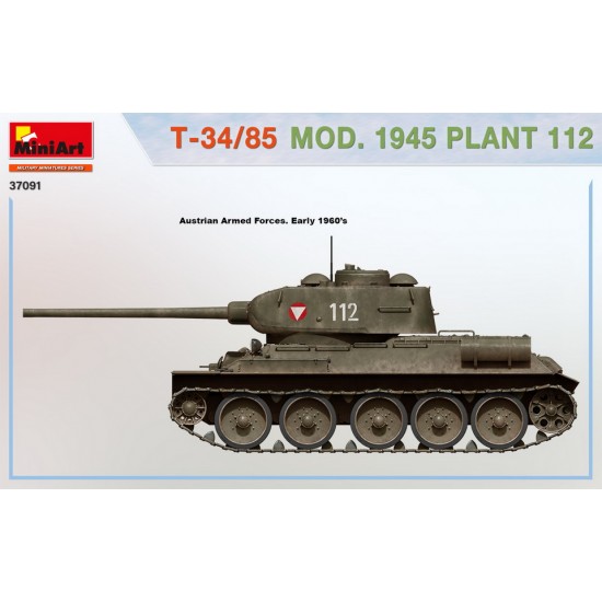 1/35 T-34/85 Mod. 1945. Plant 112 1/35 T-34/85 Mod. 1945. Plant 112