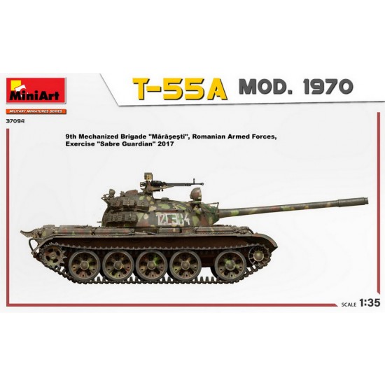 1/35 T-55A Mod 1970 [Interior Kit]