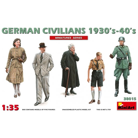 1/35 German Civilians 1930-1940s 1/35 German Civilians 1930-1940s