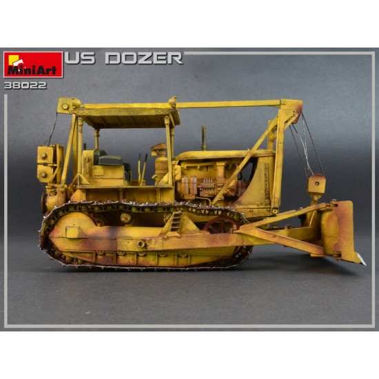 1/35 US Bulldozer Crawler (continuous tracked tractor)