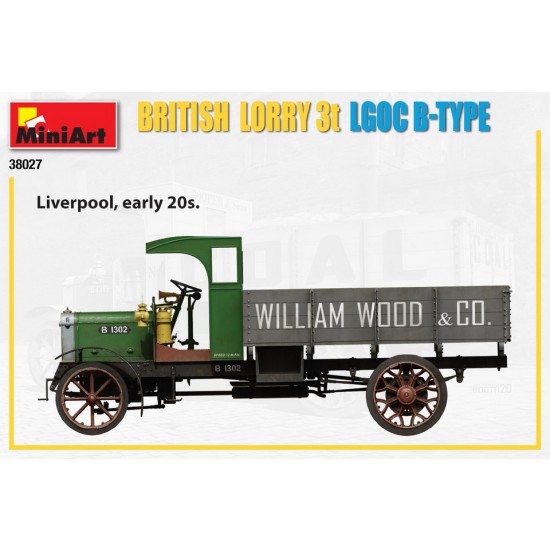 1/35 British Lorry LGOC 3t B-Type 1/35 British Lorry LGOC 3t B-Type