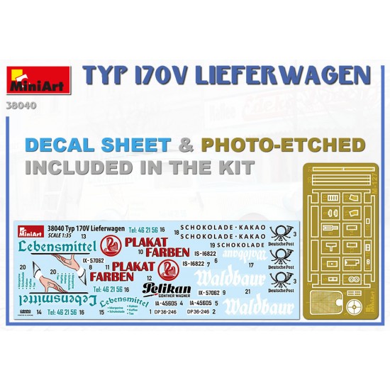 1/35 Typ 170 V Lieferwagen 1/35 Typ 170 V Lieferwagen