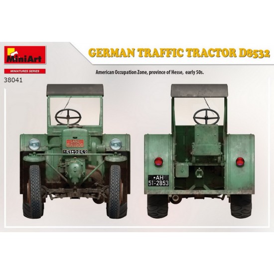 1/35 German Traffic Tractor D8532 1/35 German Traffic Tractor D8532