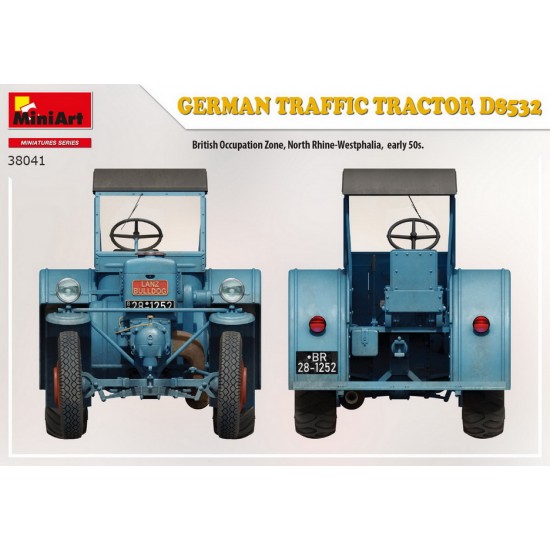 1/35 German Traffic Tractor D8532 1/35 German Traffic Tractor D8532