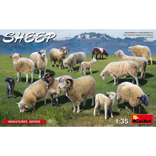 1/35 Sheep (15pcs) 1/35 Sheep (15pcs)