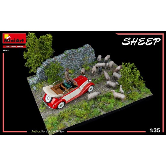 1/35 Sheep (15pcs) 1/35 Sheep (15pcs)