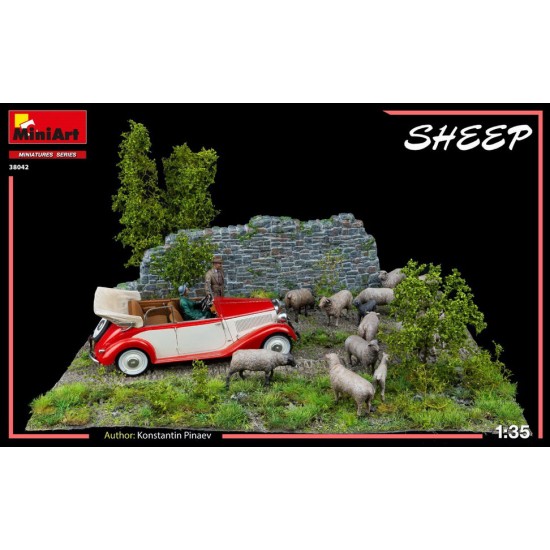 1/35 Sheep (15pcs) 1/35 Sheep (15pcs)