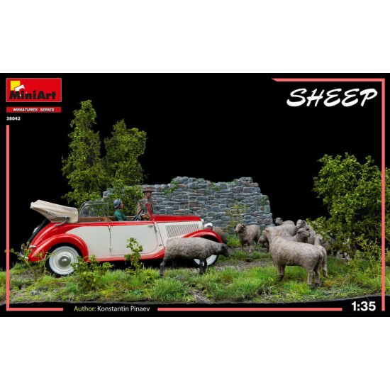 1/35 Sheep (15pcs) 1/35 Sheep (15pcs)