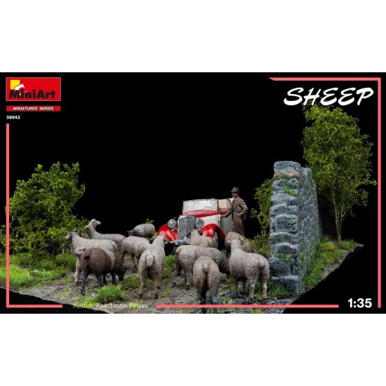 1/35 Sheep (15pcs) 1/35 Sheep (15pcs)